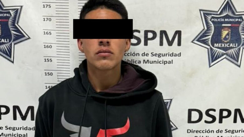 Detienen municipales a par de sujetos tras persecución